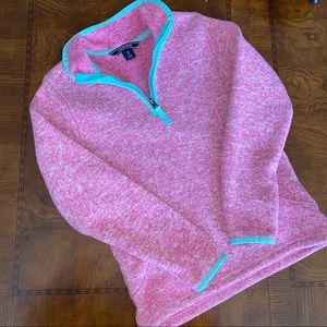 Lands’ End Kids Fleece Quarter Zip Pullover